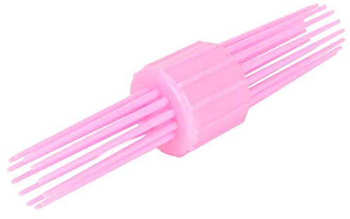 Lockenwickler-Rollenkamm – Rutschfest, Sanfte Locken, Multi-Zahn-Haarstyling-Lockenkamm für Frauen