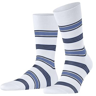 FALKE Herren Marina Stripe Socken Baumwolle atmungsaktiv