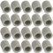 AERZETIX - C66842 - Set di 20 manicotti uguali in PPR/polipropilene/ Ø20mm PN25 per saldatura - impianto idraulico-riscaldamento installazione acqua potabile alimentazione pressione raccordo tubo