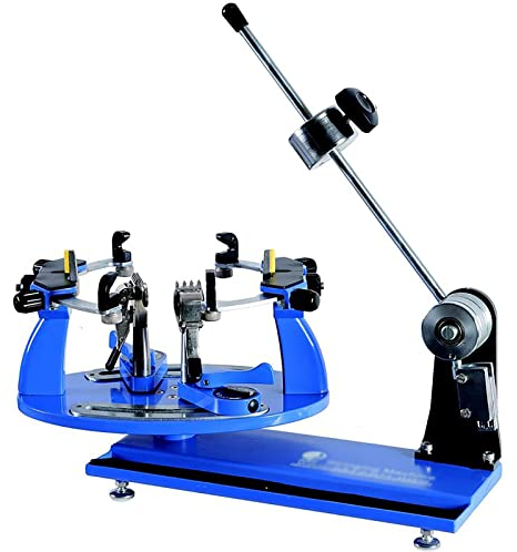 Desktop Racket Stringing Machine, Tennis Racket Stringing Machine, with Tools and Accessories,Badminton Racket Stringing Machine, Six-Point Positioning Frame, 360° Rotation
