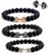 Hokuto Hantelarmband, Gewichtsarmband für Männer, Hantelarmband für Männer, Fitness-Armband (Schwarz 2)