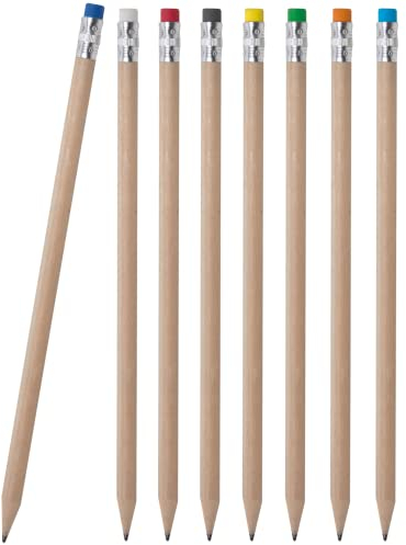 Hole Gadget ® | Matite Personalizzate per Eventi, Matrimoni, Compleanni, Battesimo, Nascita, Fiere o Promozionali come Gadget Aziendali Personalizzati per Omaggio ai Clienti a Scopo Promozionale (50)