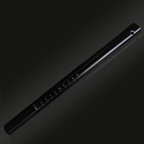 BBTISG 22,2 x 300 mm Kinder-Laufradsattelstütze, leichte Aluminium-Legierung, Sattelstütze mit Skalen-Display, wasserdicht (lila)