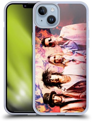 Head Case Designs Offizielle Motley Crue Ende Tour Gruppen Foto Tours Softgelhülle Kompatibel Mit Apple iPhone 14 Plus Und Kompatibel Mit Magsafe Zubehör