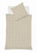 fleuresse Mako Brokat Damast Bettwäsche 155x220 Rauten Creme 454432