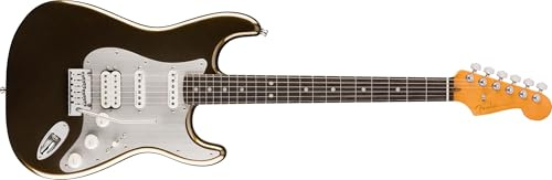 Fender American Ultra II HSS EB Texas Tea - E-Gitarre