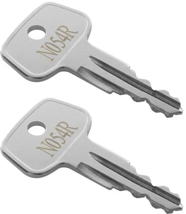 RMSPO Clé N054R pour clé de rechange Thule, convient pour Thule Ski, toit, boîte de chargement, porte-bagages et barres transversales (code – N054R)