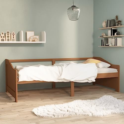 XGWKCNV Furniture Select 3-Sitzer Tagesbett ohne Matratze braun 90x200cm