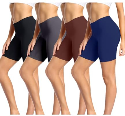 wirarpa Anti Frottement Cuisse Femme Short sous Robe Panty Coton Shorty Lot de 4