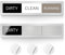 EliteSign Dishwasher Magnet Clean Dirty Sign, 3 Options with Running Options,Brushed Silver Dishwasher Magnet Easy to Switch, Residue Free Adhesive Included