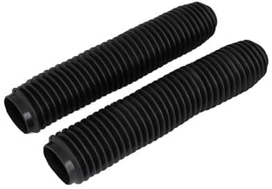 Fork Protectors Motorcycle Front Rubber Fork Boots Gaiters Sleeve Fit For HONDA CR125 CR150 CR250 CR500 CRF230 CRF250R CRF250X CRF450R CRF450X(Black)