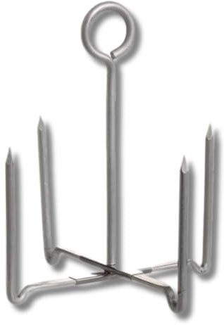 Oven Potato Cooker with 4 Heat-Conductive Spikes – Folding Rack for Perfectly Baked Potatoes, Sweet Potatoes & More