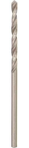Bosch 10x PRO Metal HSS-G Twist Drill Bit Standard Length (for Non-ferrous metals, Steel, Ø 2,30 mm, Professional Accessory Rotary Drill/Drivers)