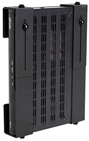 HIDEit Mounts Uni-M Wall Mount - Steel Adjustable Medium Device Mount - Cable Box Wall Mount, Console Wall Mount, DVD Player Mount - Behind TV Cable Box Mount