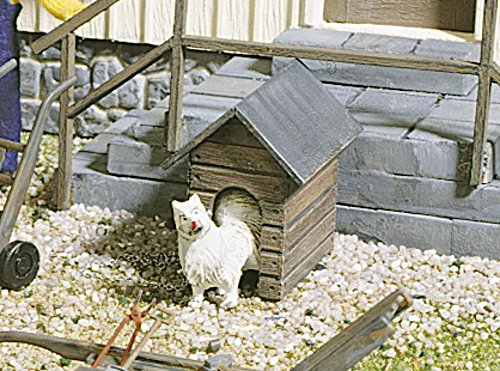 Pola 333210-1 Hundehütte, Zubehör für die Modelleisenbahn, Modellbau