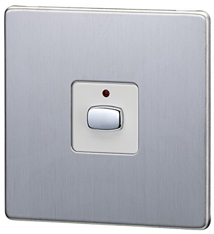 Energenie MIHO026 Mi|Home Smart Single Light Switch (Steel)