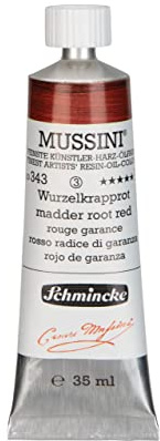 MUSSINI® - finest artist's resin oil colors, root madder red - 35 ml