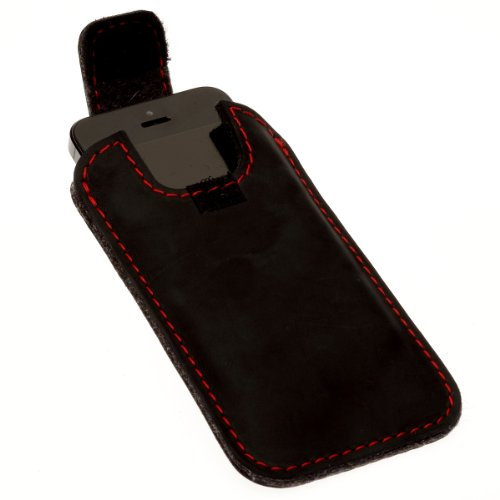 germanmade. g.3 Apple iPhone 5 Hülle aus Leder schwarz