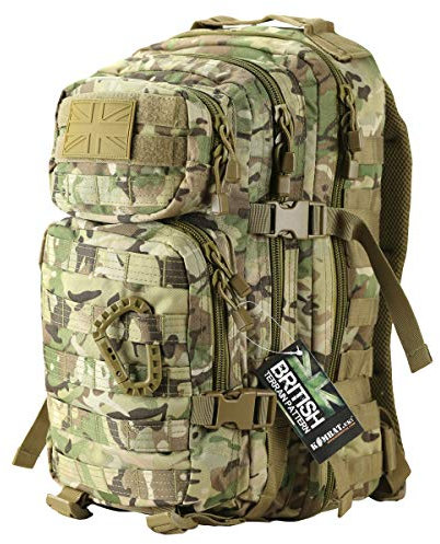 Kombat UK MOLLE Assault Pack, Unisex, Molle, British Terrain Pattern