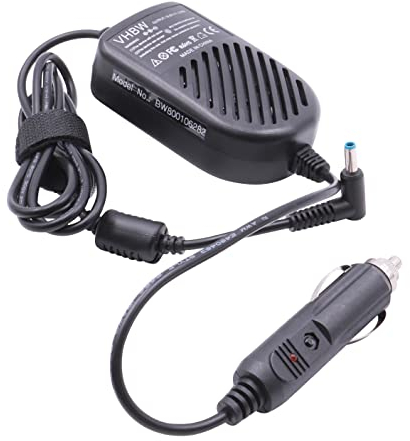 vhbw 12V Kfz-Netzteil Ladegerät Ladekabel kompatibel mit Notebook, Laptop HP 250 G2, 250 G3, 255 G2, 340 G1, 345 G2, 350 G1 Ersatz für PP009C, 709985-002, 710412-001.