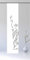 gardinen-for-life Flächenvorhang New York Black - Schiebevorhang, Gr.60x260 cm