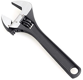Nerrad Tools NTSWOMINI Adjustable Mini Wrench, Black, 4-Inch