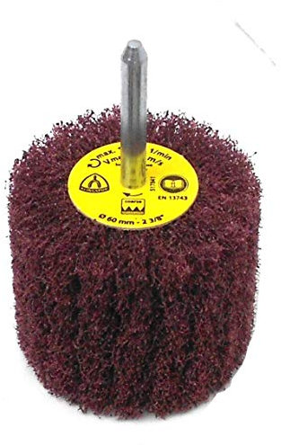 Klingspor NFS 600 Fächerschleifer/Lamellenschleifer | 60 x 50 mm (Schaftdurchmesser: 6 mm) | 1 Stück | Körnung: fine (P240) / fein