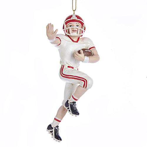 Kurt Adler Football Boy Christmas Tree Ornament E0310 New
