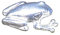 Froschfigur, Kleiner Frosch, Handgegossen von William Sturt, aus Deutsche Zinn (Pewter)