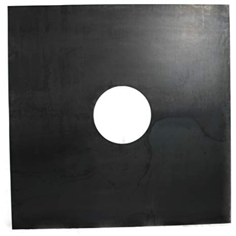 Feuerplatte eckig für Feuertonne 100 x 100 cm, 8 mm Stärke - INKL. Grilleinsatz - Grillplatte Plancha, Feuerschale mit Grillring, Grilltonne mit Feuerplatte – Ideal für BBQ & Outdoor-Kochen #186