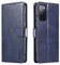 LOLFZ Wallet Case for Samsung Galaxy S20 FE, Vintage Leather Book Case with Card Holder Kickstand Magnetic Closure Flip Case Cover for Galaxy S20 FE - Blue