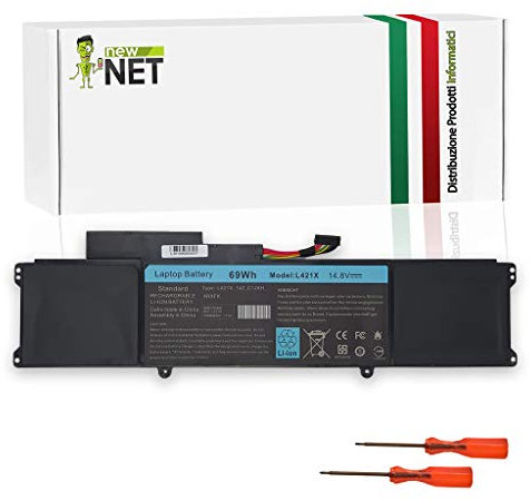 new net Batteria 4RXFK C1JKH FFK56 Compatibile con Notebook dell XPS 14 Ultrabook 14-L421x Series [14.8V]