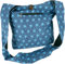 GURU SHOP Sadhu Bag, Goa Tasche, Schulterbeutel, Einkaufsbeutel - Modell 14, Herren/Damen, Blau, Baumwolle, Size:One Size, 33x38x11 cm, Alternative Umhängetasche, Handtasche aus Stoff