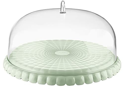 Guzzini - Tiffany, Set Tortiera - Verde Malva, Ø 36 x h14 cm - 199500243