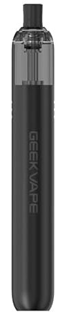 Original GeekVape Wenax M1 Kit 800mAh Battery Vape Fit 0.8ohm 1.0ohm Cartridge MTL Vaporizer Niente nicotina (1.2Ω Black)
