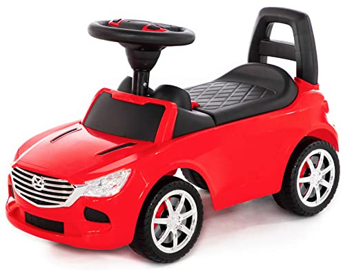 Rutscher Auto rot Super Car Nr.4 Sound Kinder Rutscherfahrzeug Lauflernhilfe