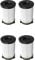 DAZZLEEX 4Pcs Replacement Filter for Good-Mans 2In1 Compact Cylinder Vacuum Cleaner 356277 Vacuum Cleaner Accessories