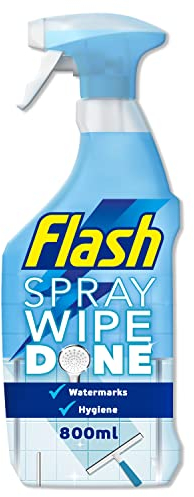 Flash Spray.Wipe.Done. Shower Multi Purpose Cleaning Spray Alpine Fresh 800ML, Sparkling Clean In A Flash