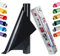 VEGIXO Heat Transfer Vinyl – Black, 12in x 8ft Roll for Cricut & Heat Press, Easy to Cut & Weed, Design T-Shirts & Crafts