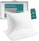Adam Home Oreillers à Rayures Lot de 2 oreillers (50 x 75 cm) de qualité hôtelière oreillerpour dormeur latéral, Oreiller de lit à et résistant à la poussière, coussind remplis de qualité supérieure
