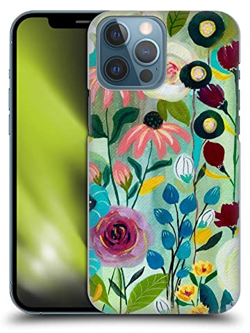 Head Case Designs Officially Licensed Suzanne Allard Bohemian Garden Floral Graphics Hard Back Case Compatible With Apple iPhone 13 Pro Max