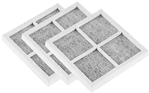 AUNMAS 3 Pcs Refrigerator Air Filter, Pure N Filter Fridge Air Filter Replacement for LG LT120F ADQ73214402, ADQ73214403, ADQ73214404, ADQ73334008, 46-9918, 469918, 9918 Refrigerator Freezer