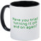 BAAROO The IT Crowd Tasse aus Keramik, Kaffeetasse, Teetasse, 325 ml