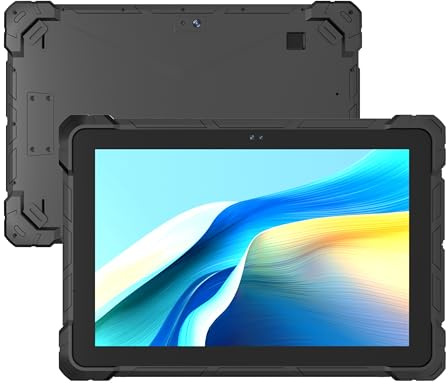 Robustes Tablet PC-HEIGAOLAPC Outdoor Industrielles Tablet 10,1” Wasserdicht IP67 Win 11 Pro, N4105, 8GB Ram, 128GB Rom, Sonnenlichtlesbares 1920x1200 IPS Display, 4G LTE, 8000mAh, HDMI, Type-C, RS232