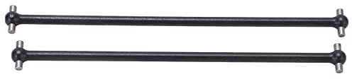 Metall Antriebswelle Dogbone , 140mm 130mm Upgrade Teile Hohe Genauigkeit RC Auto Antriebswelle Dogbone Schwarz für Losi Lasernut U4 1/10 RC Auto