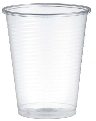 Generico ISAP Bicchieri Trasparenti plastica da 160 cc - MADE IN ITALY idoneo al contatto alimentare varie quantità in stock offerta (500 PEZZI)