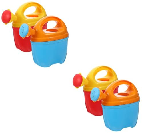 ifundom 4 Pièces Jouet Bouteille D'arrosage Jeu d'eau Jouets Aquatiques pour Chiens Arrosoirs De Plage pour Enfants Arrosoir Enfants Flotter Arrosoir Simple Seau Mini Gonflable Plastique
