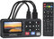 STMKB HD-Videoaufnahmebox, 1080P 60FPS Video-Digital-Konverter Mit 3-Zoll-Bildschirm, Audio- Und Videotranskription, 4K /CVBS/VGA/YPBPR-Eingang, TF-Karte/U-Disk-Speicher