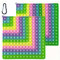 Pop Out Multiplikationstabelle 12x12 Math Multiplikation Fidget Spielzeug 1x1 Lernen Spiel Multiplikationsbrett Popper Multiplikationstabelle Lindert Stress und Angst 12x12&12+12 Lernen Spiel