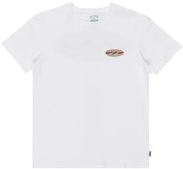BILLABONG Boy's Crayon Wave Ss Kids T-Shirt, weiß, 16 Jahre